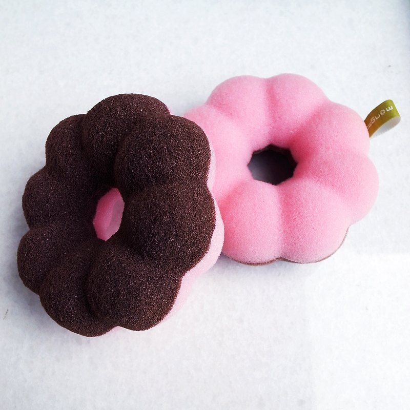 甜甜圈沐浴棉 Donut bath sponge - 其他 - 塑料 粉红色