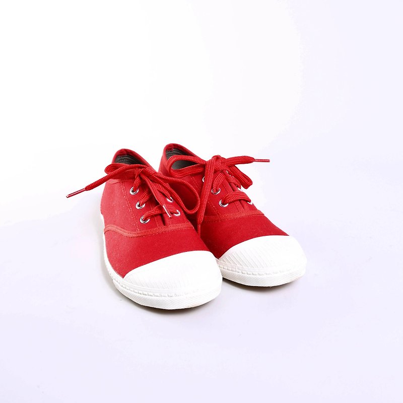 【Off-season sale】kara火焰红/休闲鞋/帆布鞋 - 女款休闲鞋 - 其他材质 红色