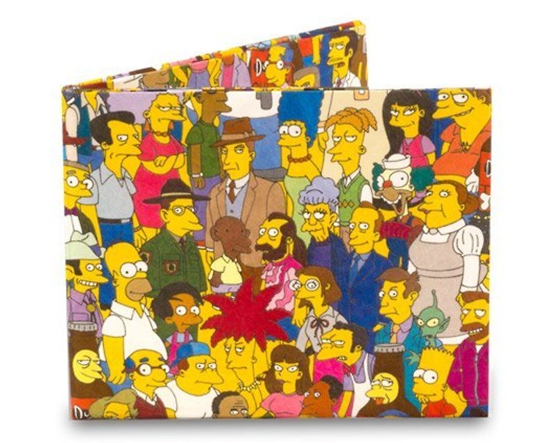 Mighty Wallet® 纸皮夹_ Simpsons Cast - 皮夹/钱包 - 其他材质 多色