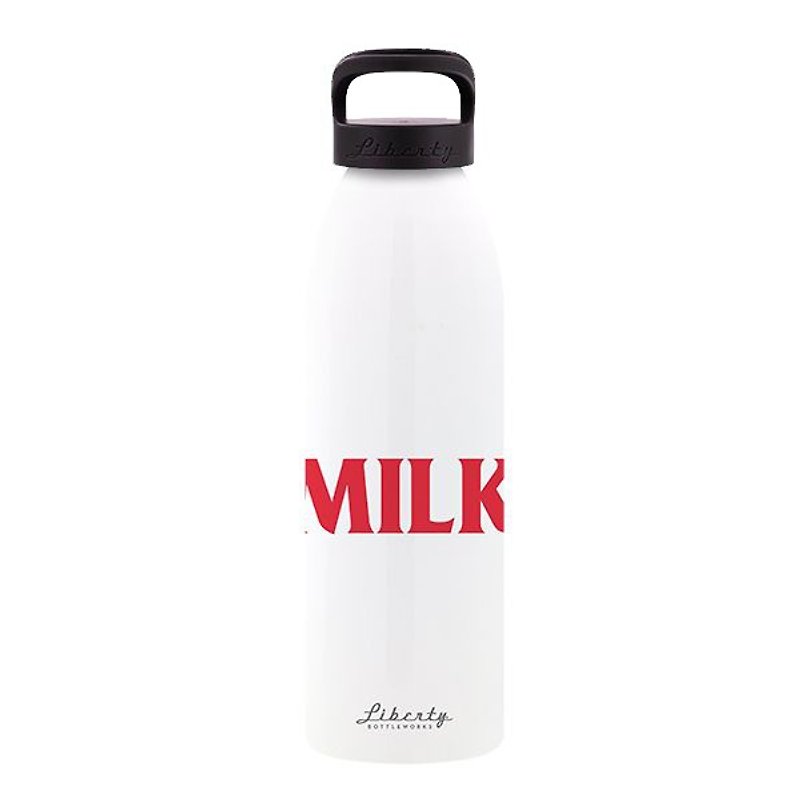 Liberty 美制超轻量环保运动水壶-700ml-牛奶罐/单一尺寸 - 水壶/水瓶 - 其他金属 白色