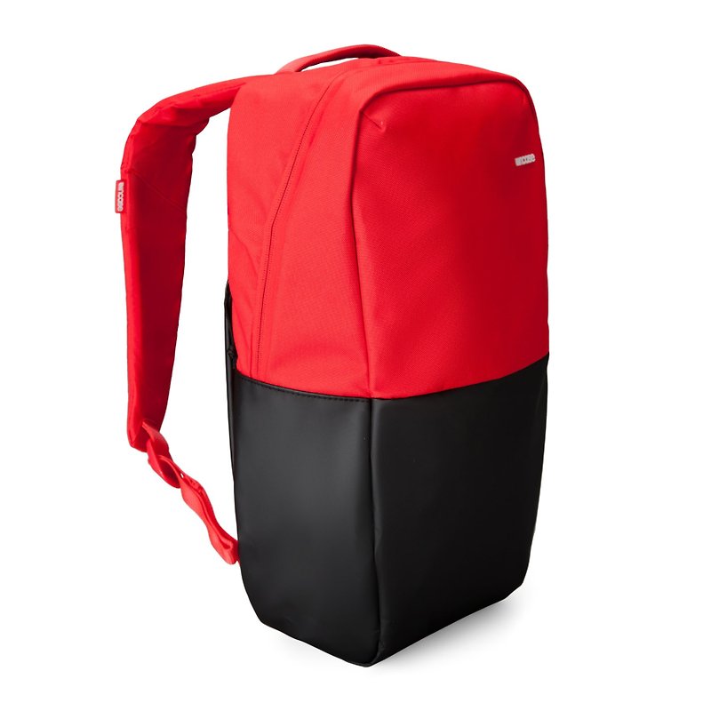 【INCASE】Staple Backpack 15寸 轻巧撞色拼接笔电后背包 (红黑) - 电脑包 - 其他材质 红色