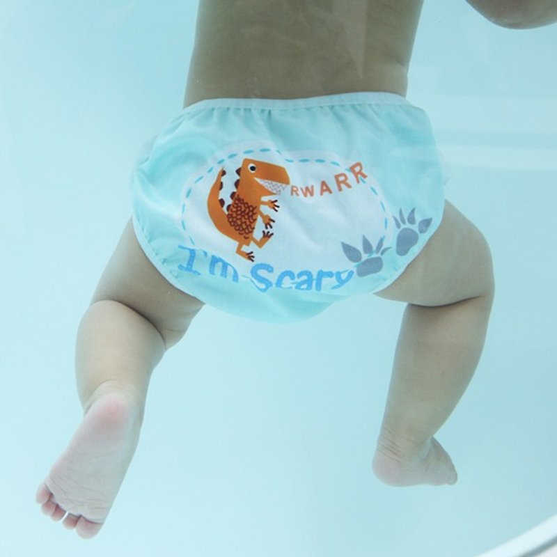S1 Swimava恐龙婴儿游泳尿裤-L - 泳衣/游泳用品 - 其他材质 蓝色