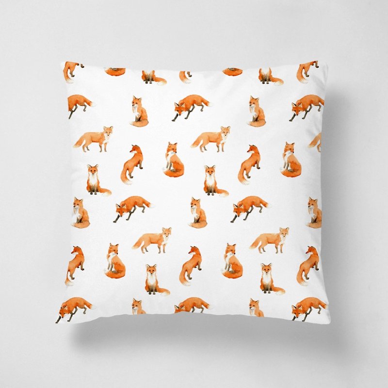 狐狸抱抱 40 cm短绒抱枕 - 枕头/抱枕 - 其他材质 橘色