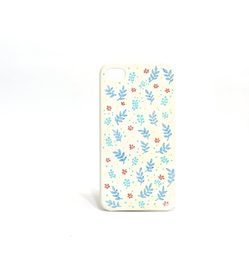 【Spring 春－手绘系列】iPhone 手机殻 - 手机壳/手机套 - 塑料 白色