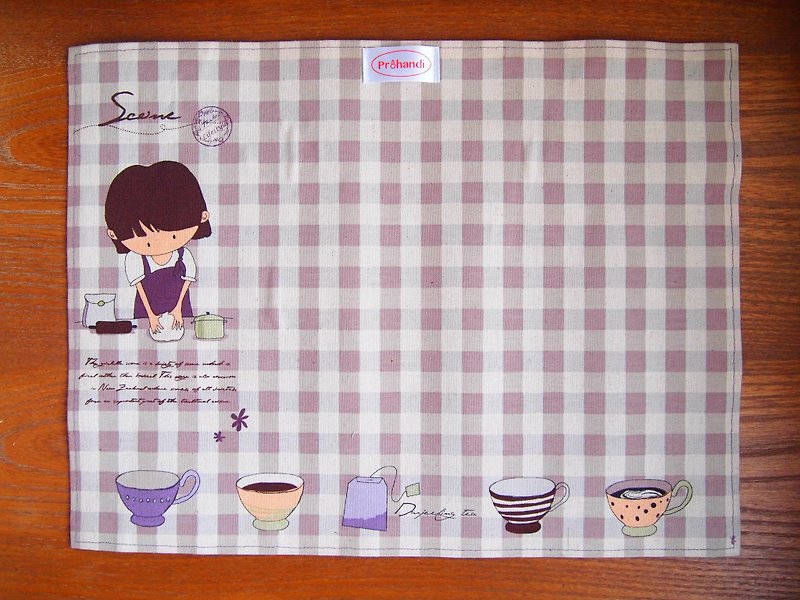 独享时光餐垫组（紫） - 餐垫/桌巾 - 其他材质 紫色