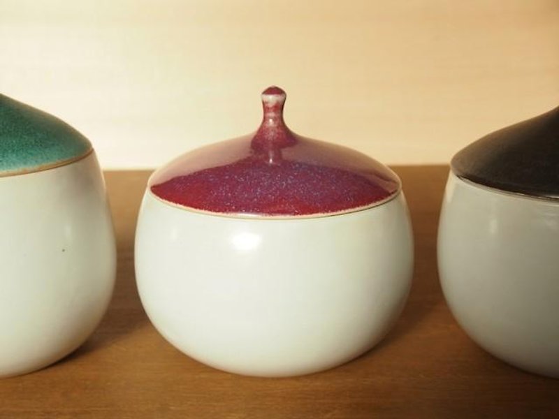 futamono/purple(M) - 花瓶/陶器 - 其他材质 