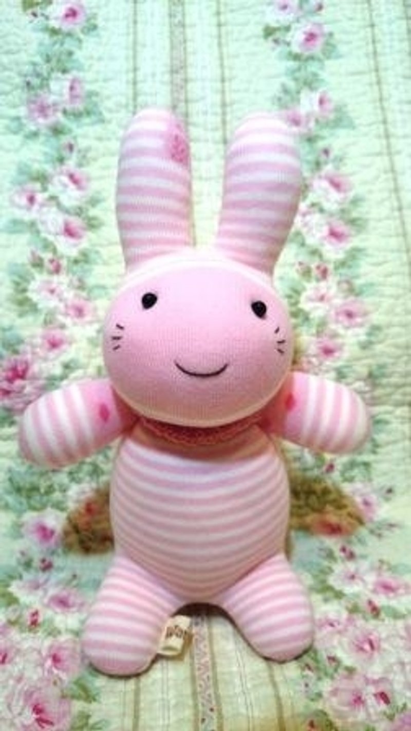 微笑兔  玩偶 袜子娃娃 兔子 - 玩偶/公仔 - 其他材质 