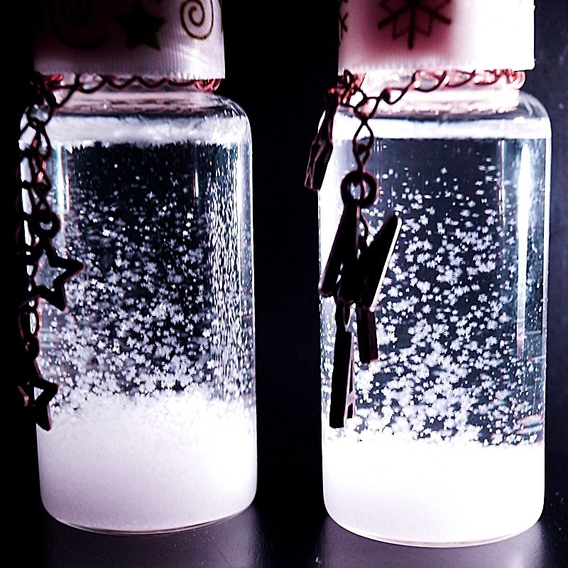 Storm Glass Bottle 天气瓶 定制化文字 定制化礼物 桌饰 字母 - 摆饰 - 玻璃 透明