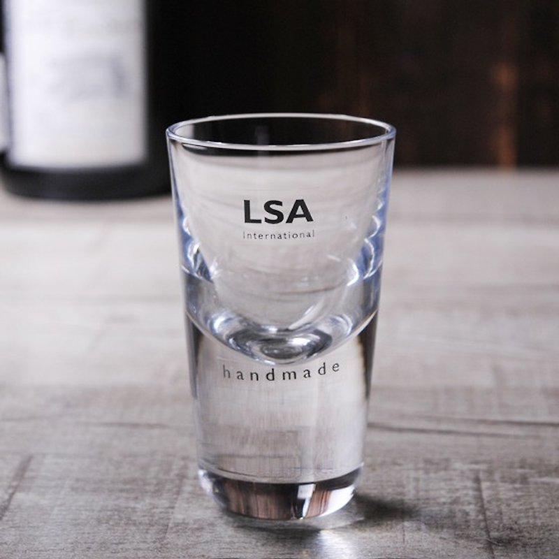 70cc【MSA GLASS ENGRAVING】英国LSA Madrid伏特加杯 烈酒杯 酒杯刻字 Shot - 酒杯/酒器 - 玻璃 白色