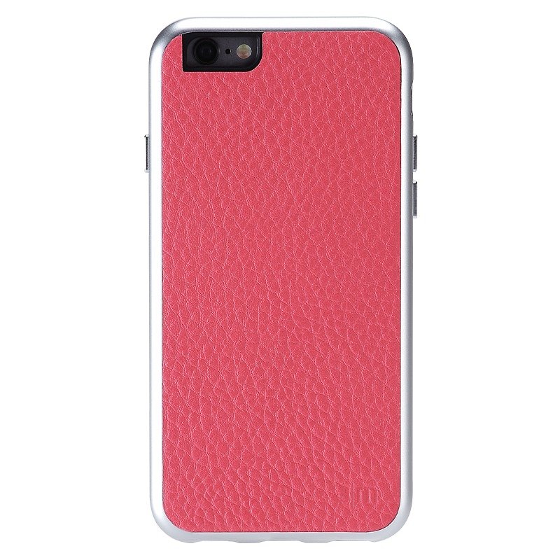 AluFrame Leather iPhone 6/6s 精致铝框真皮手机壳 - 手机壳/手机套 - 真皮 粉红色