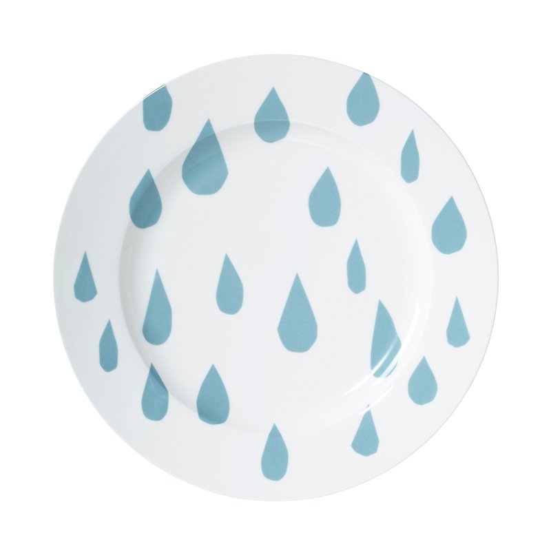 Rainy Day 骨瓷盘 | Donna Wilson - 浅碟/小碟子 - 其他材质 蓝色