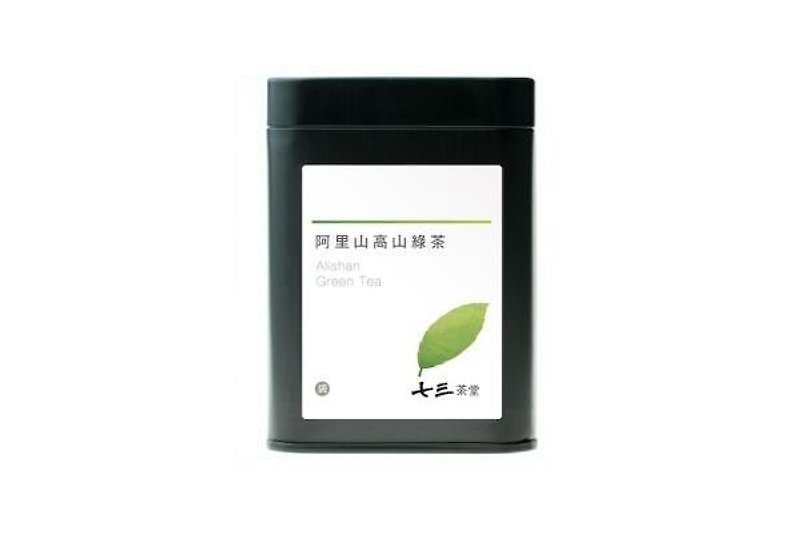 【七三茶堂】阿里山高山绿茶/茶包/小铁罐-7入 - 茶 - 其他金属 黑色