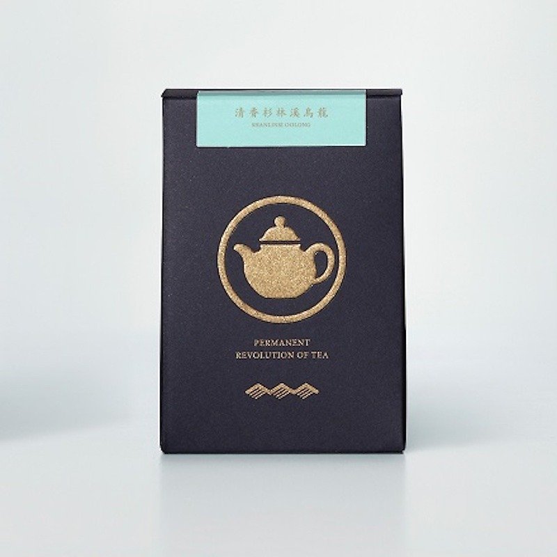 京盛宇－清香系列－清香杉林溪乌龙 150g 品味盒 - 茶 - 新鲜食材 蓝色