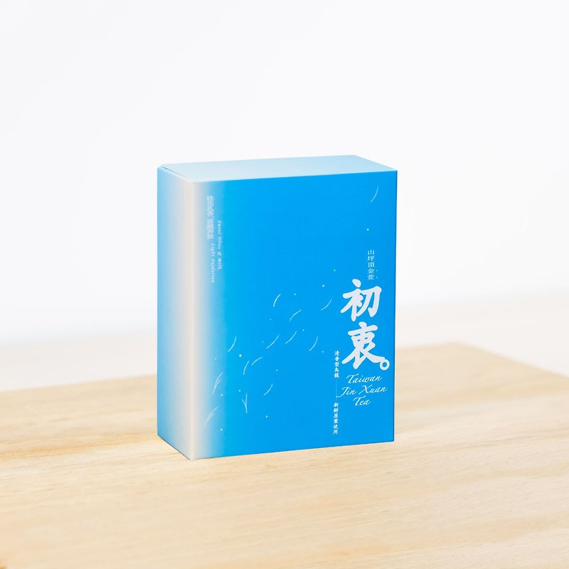 【山坪顶 金萱】台湾原叶立体袋茶 30入 - 茶 - 新鲜食材 蓝色