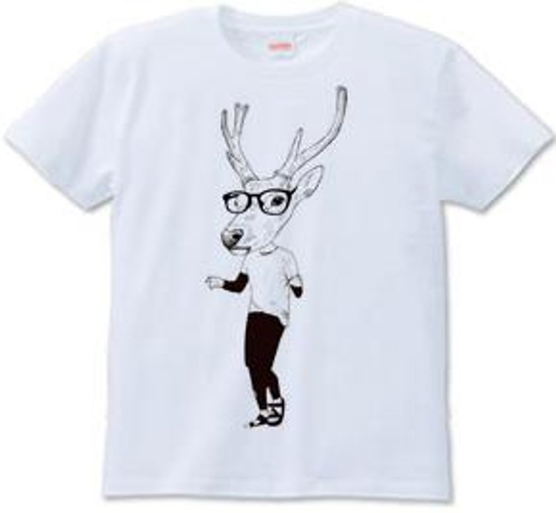 Comical　Deer（6.2oz） - 男装上衣/T 恤 - 其他材质 