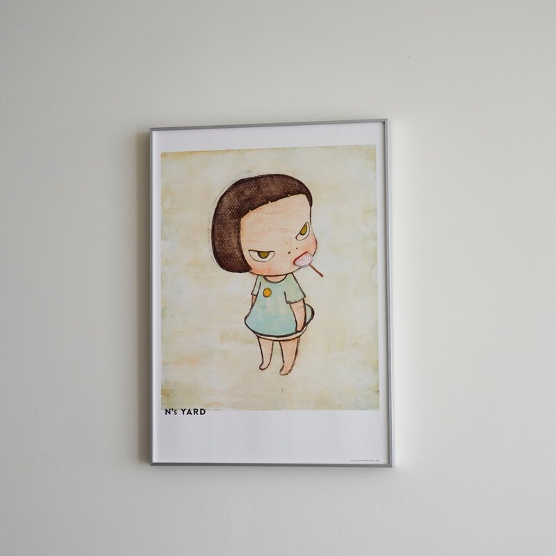 【原版海报】奈良美智 Yoshitomo Nara | Lollipop 棒棒糖 - 海报/装饰画/版画 - 纸 