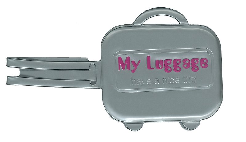 Alfalfa My luggage行李牌(灰色) - 其他 - 塑料 
