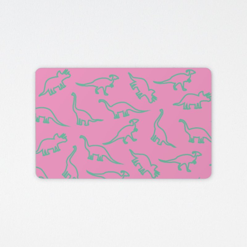 少女恐龙 | 晶片悠游卡 - 其他 - 其他材质 粉红色