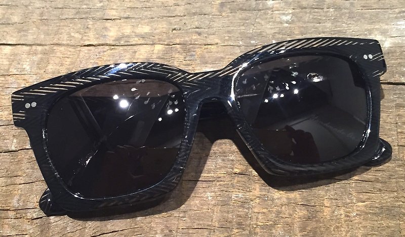 Absolute Vintage - Wellington Street 威灵顿街 复古方型粗框眼镜 - Black 黑色 - 眼镜/眼镜框 - 塑料 