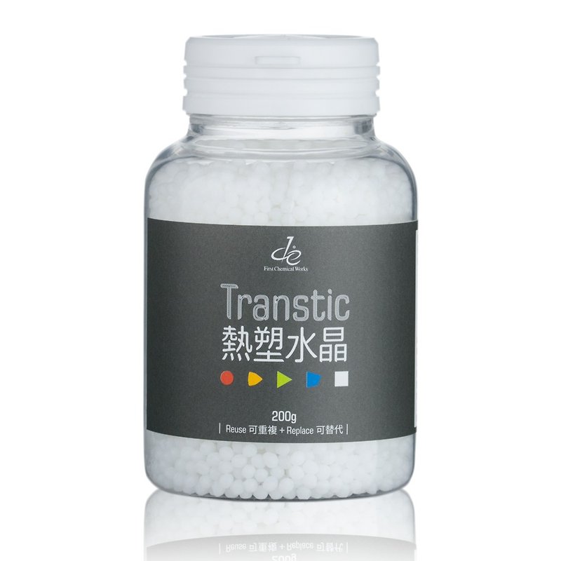 Transtic 热塑水晶 (白) 变型土 水晶土 创塑土 - 其他 - 塑料 白色