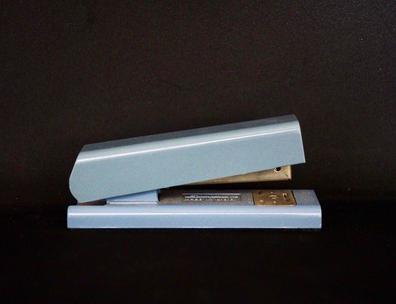 美国制蓝灰色中款质感订书机  - 钉书机 - 其他金属 