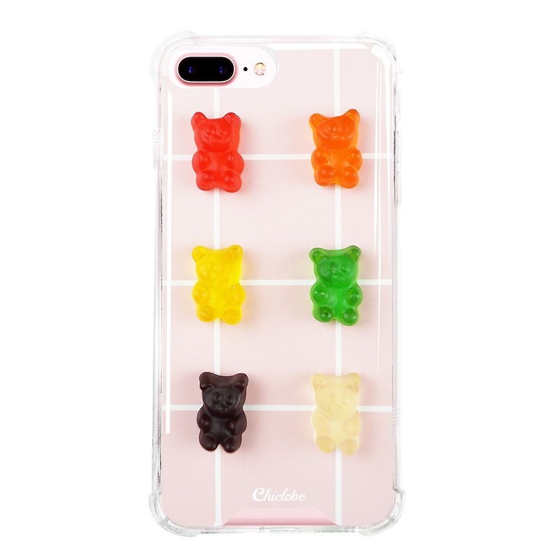 【彩色小熊软糖】反重力防摔手机壳 - 手机壳/手机套 - 塑料 多色
