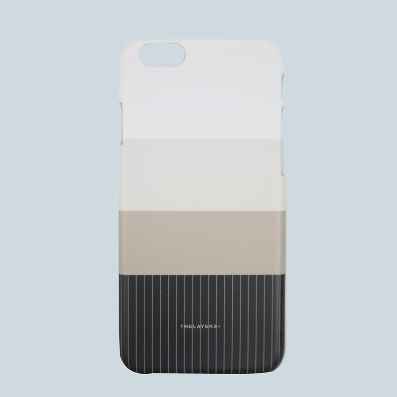 免费刻字 | 冷淡风 Graphic Print CHARCOAL Phone case手机壳 - 手机壳/手机套 - 塑料 黑色