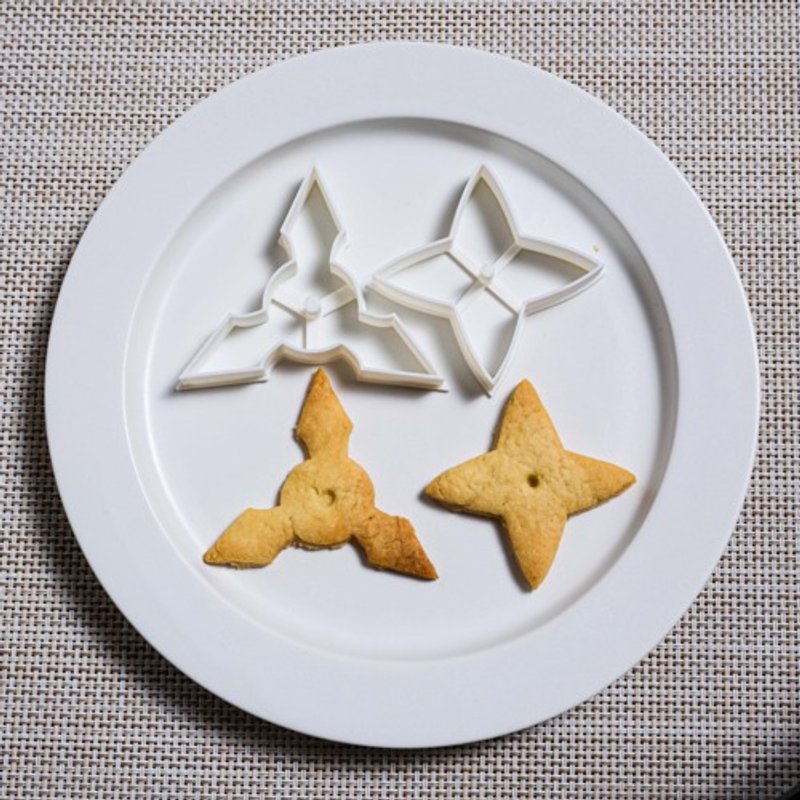 手裏剣（クッキーカッター・クッキー型） - 厨房用具 - 木头 