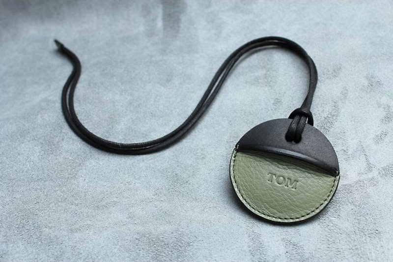 KAKU皮革设计 gogoro钥匙皮套订制 双色 - 钥匙链/钥匙包 - 真皮 