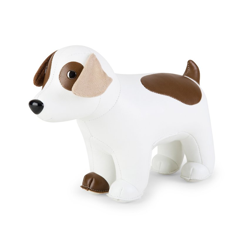 Zuny - Russell Terrier 罗素梗犬造型动物书挡 - 摆饰 - 人造皮革 多色