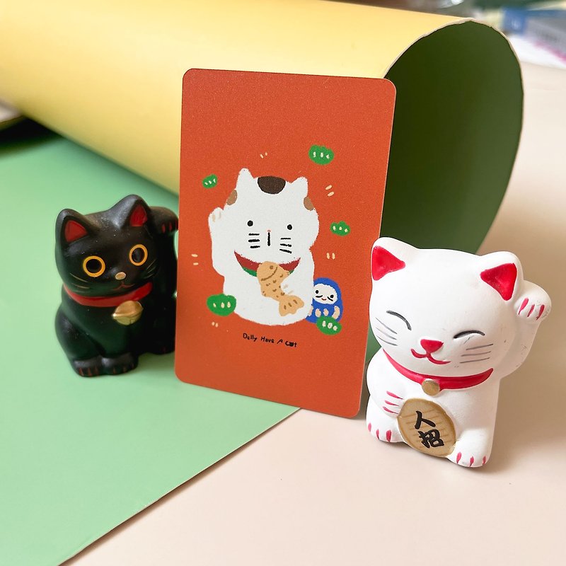 悠游卡 | 招财猫猫悠游卡 一卡通 - 数码小物 - 塑料 
