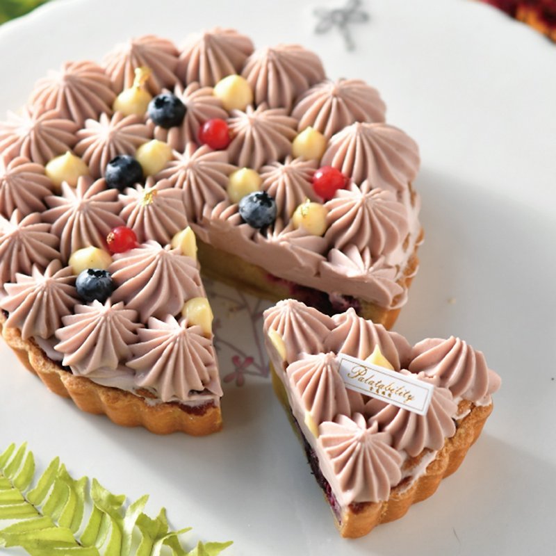 食感旅程 Palatability | 春日莓果塔 6 寸 - 蛋糕/甜点 - 新鲜食材 粉红色