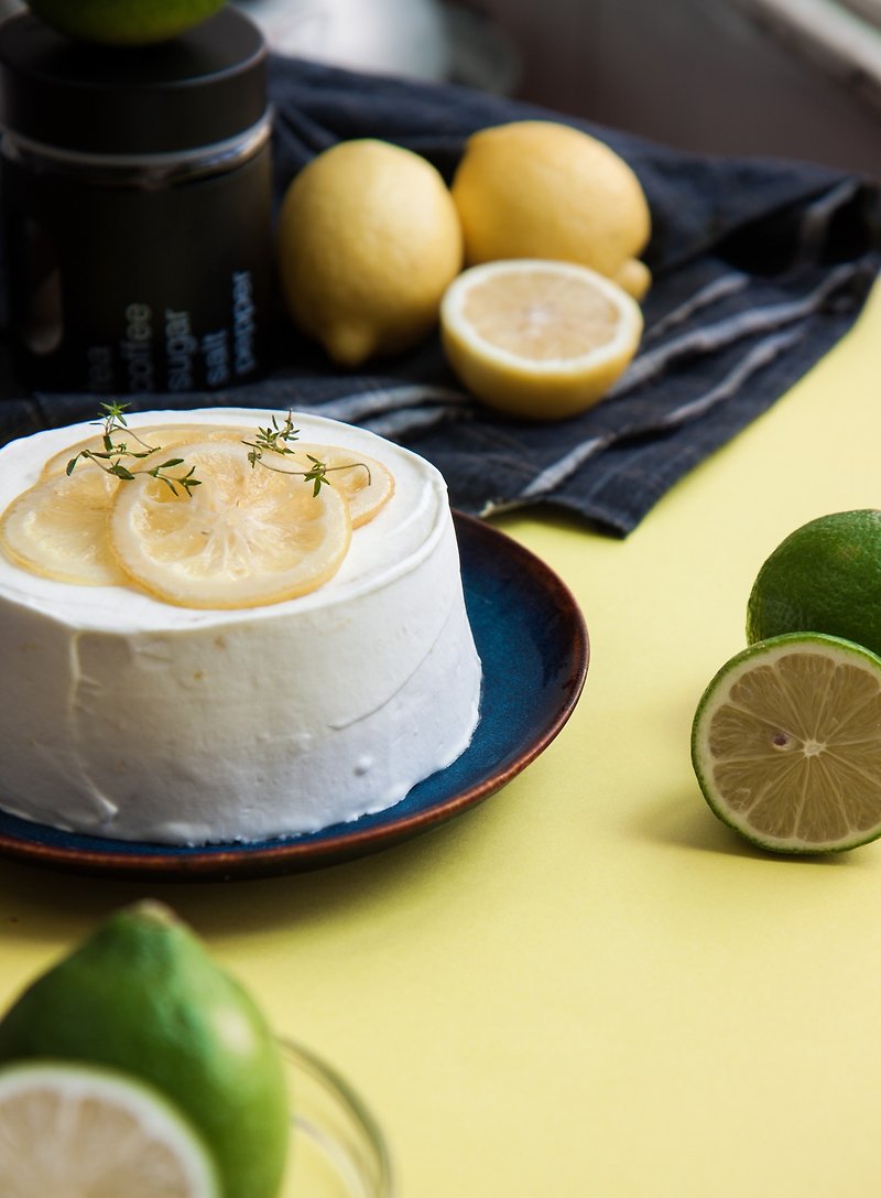 无框柠檬蛋糕 Lemon Cake - 咸派/甜派 - 新鲜食材 黄色