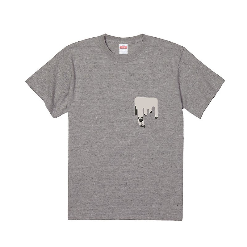 液猫子T恤 - 暹罗猫 - 其他 - 棉．麻 灰色