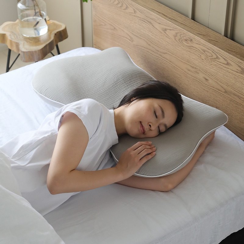 SU-ZI 侧睡枕MUGON 2 加大版【AZ-763】 - 枕头/抱枕 - 其他材质 卡其色