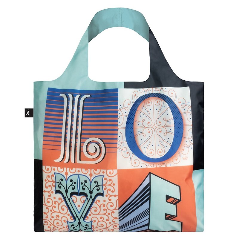 LOQI 购物袋 -爱 MFLO - 侧背包/斜挎包 - 塑料 多色
