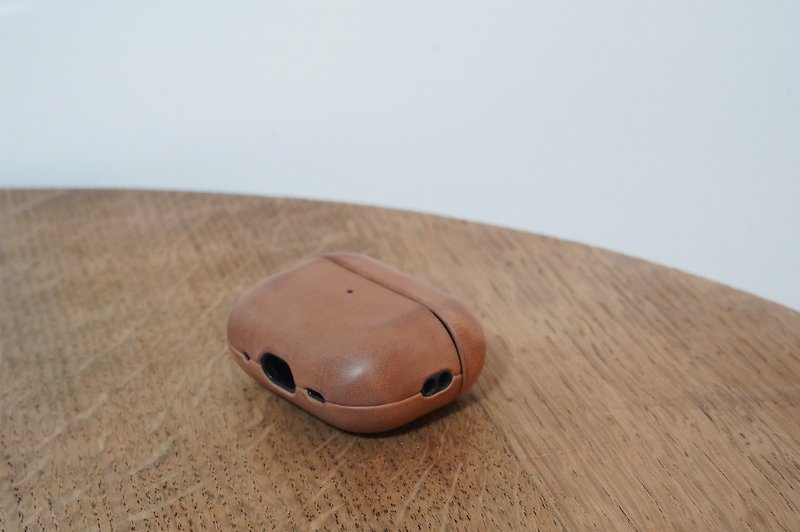 Airpods pro / pro2 皮革保护壳 多色可选 定制刻字 - 耳机收纳 - 真皮 多色