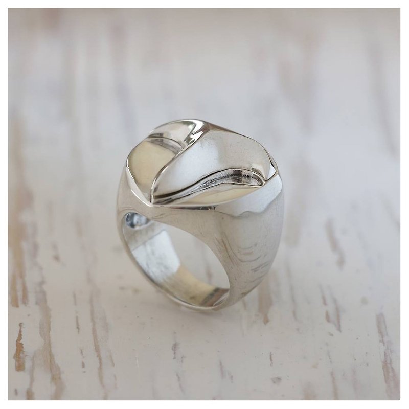 银戒 女孩 女士 简单 可爱 小 时尚 猫头鹰 - 戒指 - 其他金属 银色