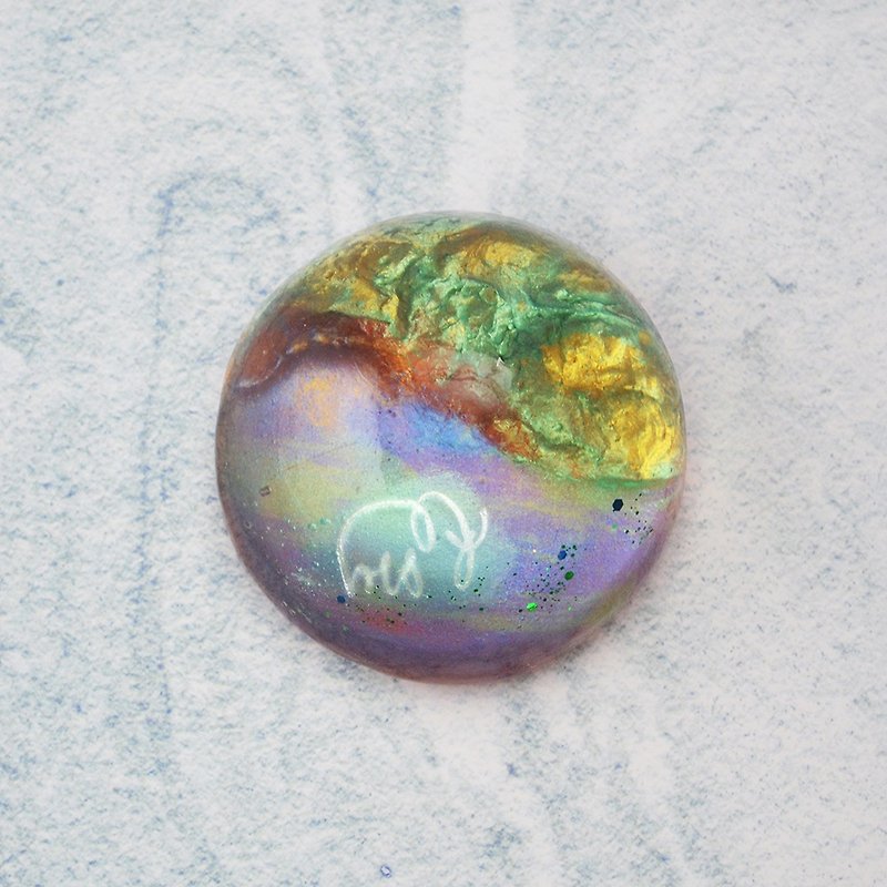 艺术宝石皂 Pavo x 守护动物系列- 祖母绿大象的礼物 - 肥皂/手工皂 - 其他材质 紫色