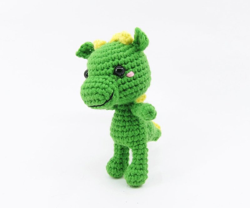 恐龙-钥匙圈-吊饰 - 钥匙链/钥匙包 - 其他人造纤维 绿色