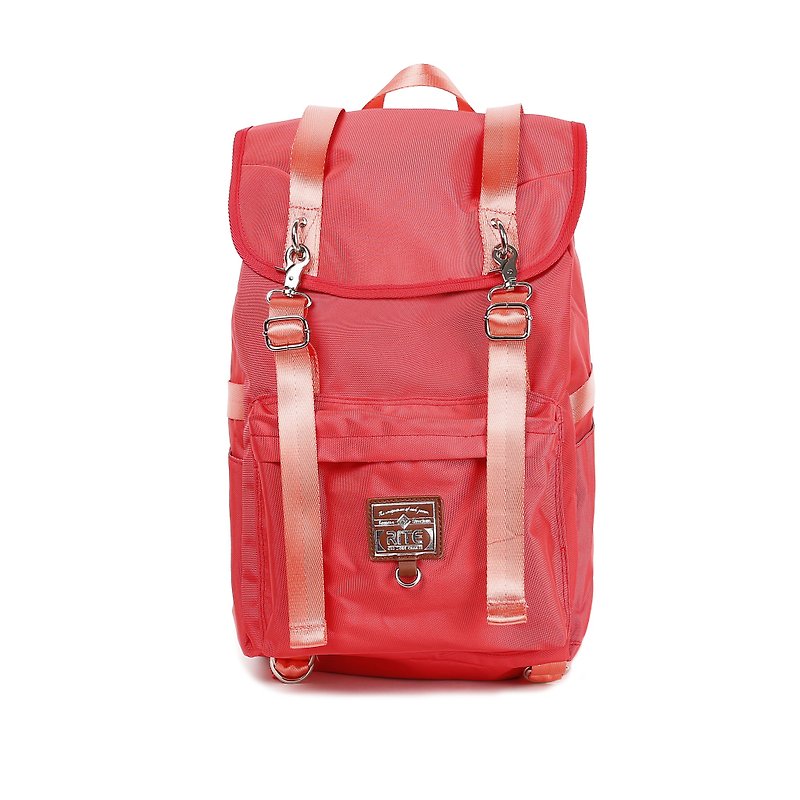 2016RITE 军袋包(L)║尼龙橙红║ - 后背包/双肩包 - 防水材质 红色