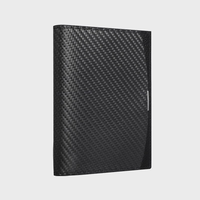 BlackLabel 碳纤维护照夹 - 护照夹/护照套 - 真皮 黑色