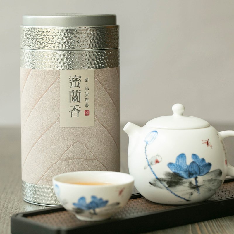 【茶老七】乌崬蜜兰香 (100克) 茶叶 / 消脂去腻 / 乌龙茶/ 减肥 - 茶 - 其他金属 卡其色