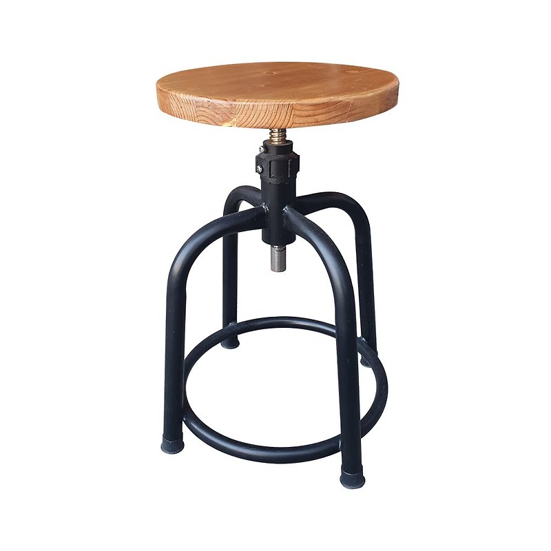 订制品 LOFT 工业风 做旧 艾达旋转椅 椅凳 中岛椅 CU098-S 矮板 - 其他家具 - 其他金属 咖啡色
