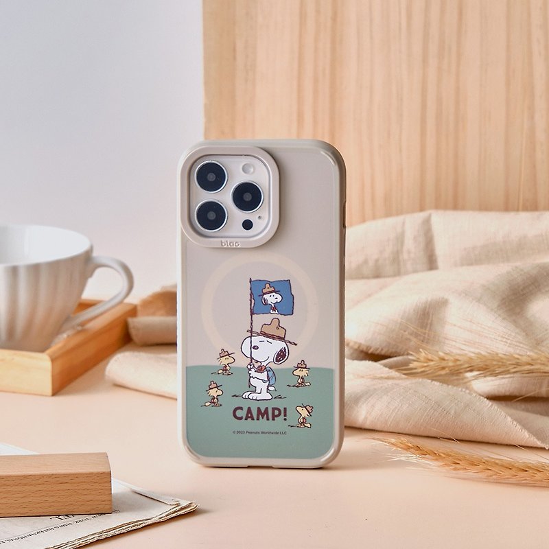 SNOOPY史努比 CAMP峡谷强悍MagSafe iPhone手机壳 - 手机壳/手机套 - 硅胶 多色