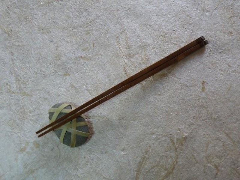 煤竹　角箸　２２センチ - 筷子/筷架 - 竹 