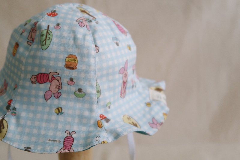 双面Baby遮阳帽 渔夫帽 - 婴儿帽/发带 - 棉．麻 多色