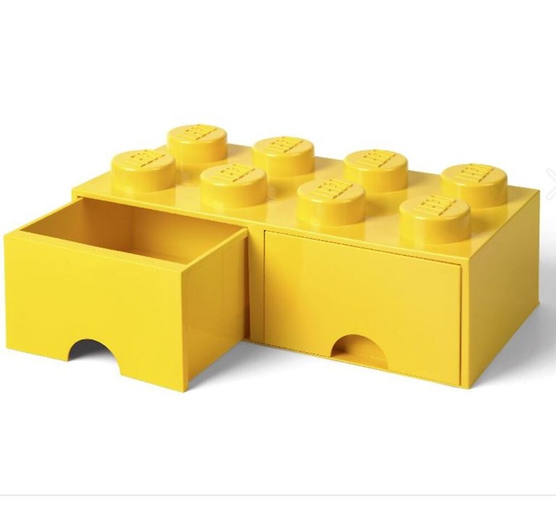 Room Copenhagen 乐高 LEGO 八凸抽屉收纳箱-黄色(40061732)送礼 - 收纳用品 - 其他材质 