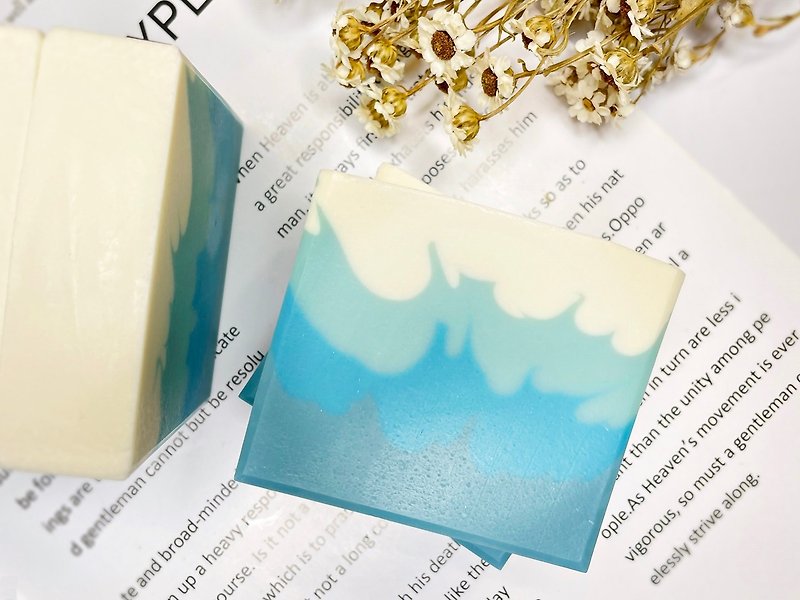 【24h出货】静海∣酪梨葡萄籽养颜皂 创意冷制皂 礼物皂 礼盒 - 肥皂/手工皂 - 其他材质 
