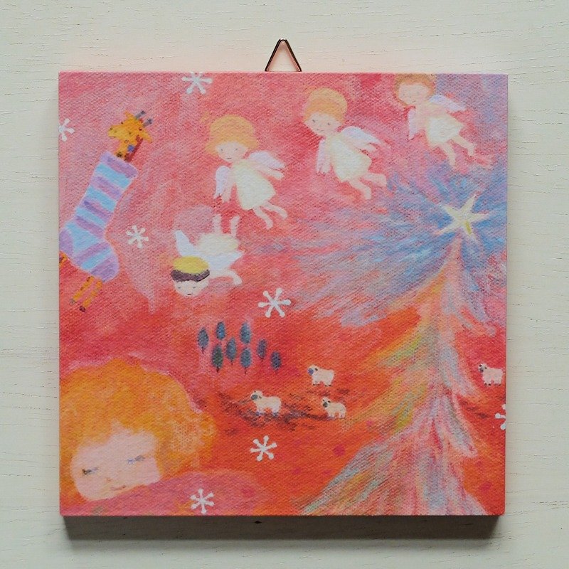 アートパネル/クリスマスの夢 - 海报/装饰画/版画 - 纸 红色